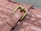 MINI-TASCHE 24 IN ROSA PATENT CANNAGE KALBSLEDER