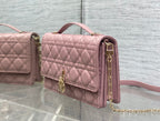 MINI-TASCHE 24 IN ROSA PATENT CANNAGE KALBSLEDER