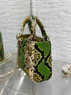 MINI 17 LADY BAG IN FARBENFROHEM SCHLANGENMUSTER LAMMLEDER 225975