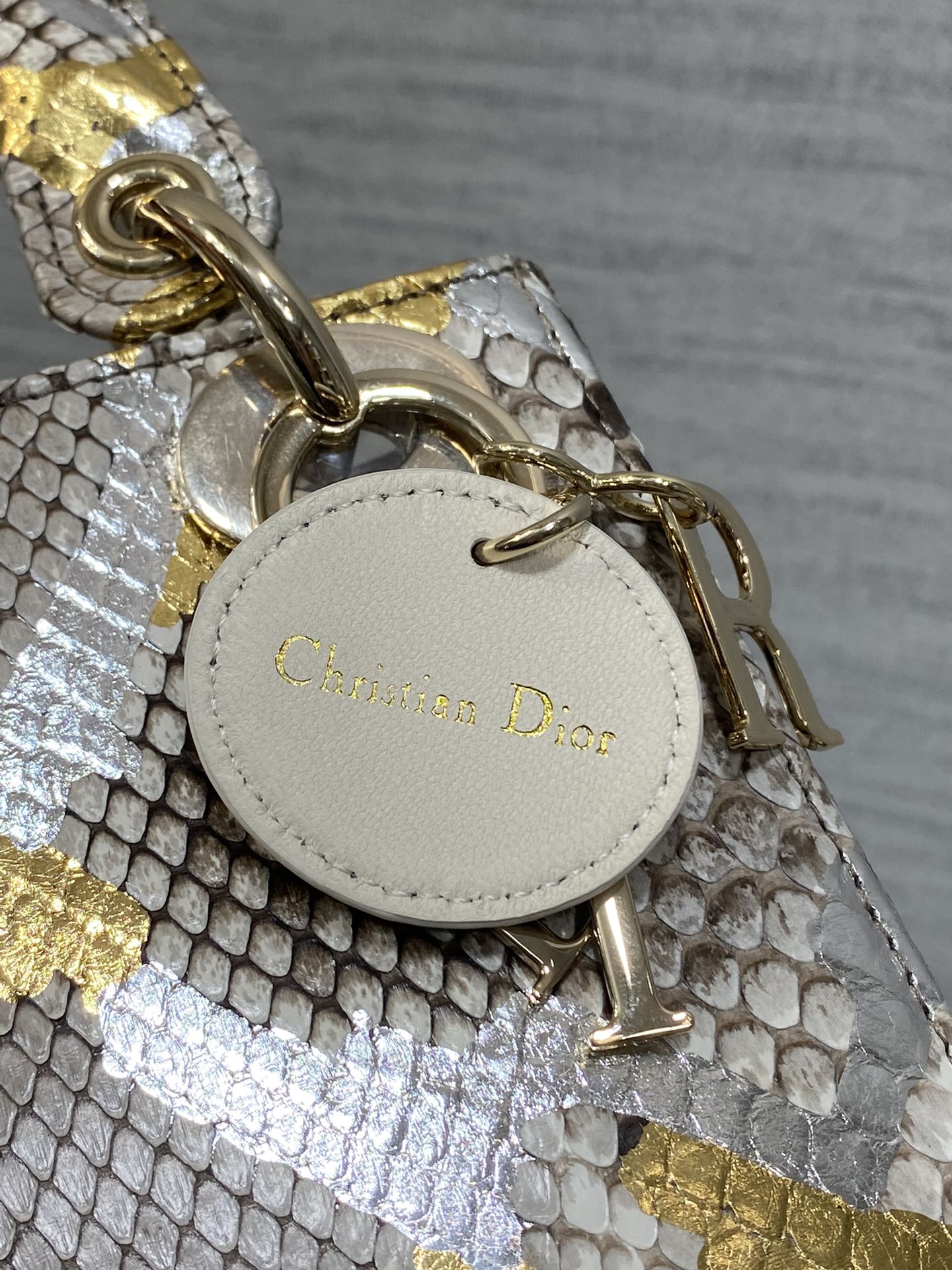 MINI 17 LADY BAG IN FARBENFROHEM SCHLANGENMUSTER LAMMLEDER 225983