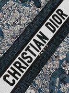 Mittlere 36-Buchtasche aus schwarzem Canvas 226297