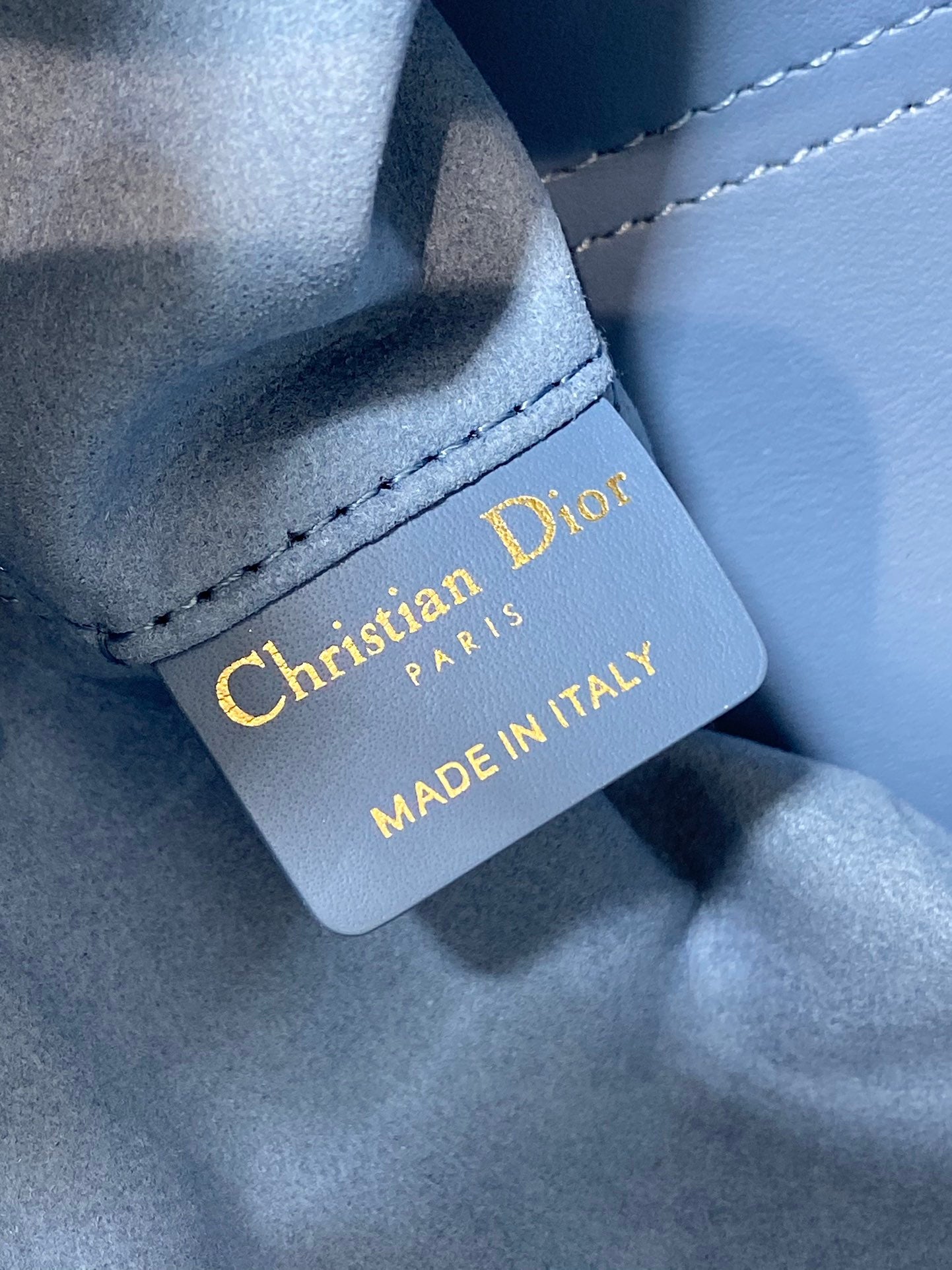 ALWAYS MINI 23 TASCHE IN AZURBLAUEM MAKROCANNAGE-KALBSKAUTSCHEIN