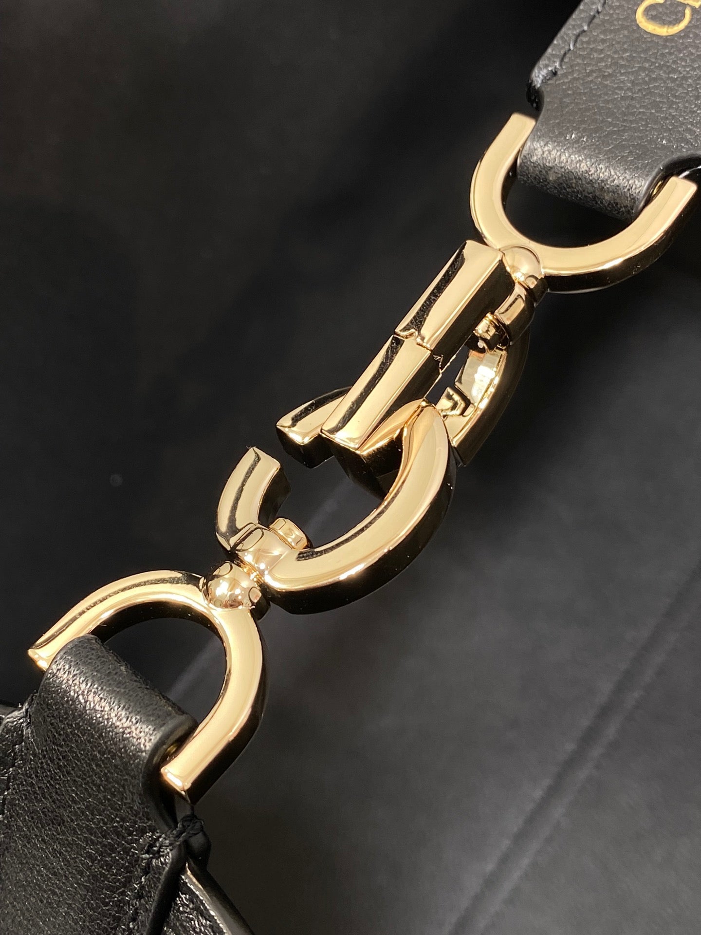 ALWAYS MEDIUM 28 BAG IN BLACK MACROCANNAGE CALFSELD IN