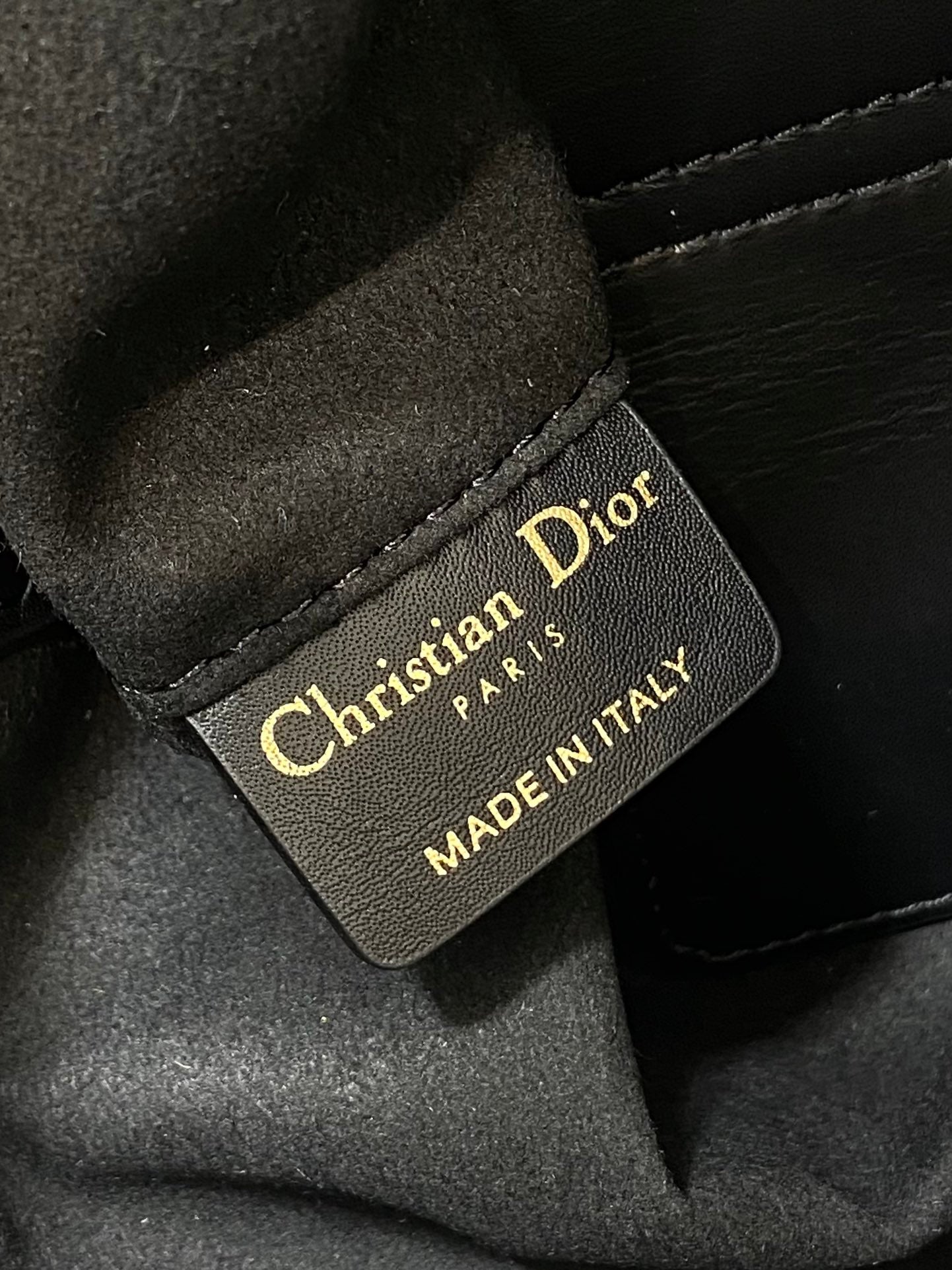 MINI 23 TOUJOURS TASCHE IN SCHWARZ-MIX WEISSEM CANNAGE-TWEED MIT GOLDENEN BESCHLÄGEN