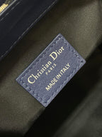 RUCKSACK 19 IN BLAU SCHIEFMONOGRAMM-JACQUARD