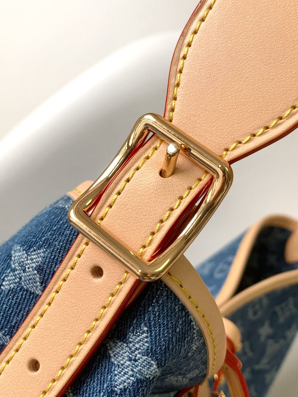 Carryall MM 39 in blauem Monogramm-Denim