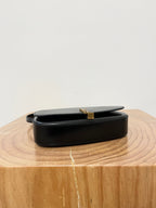 VOLTAIRE 17 SCHWARZE KALBSLEDER-TASCHE