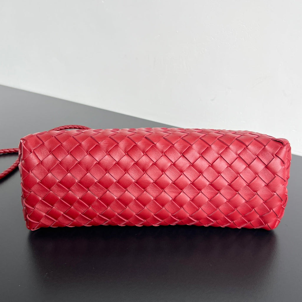 SMALL ANDIAMO 29 IN RED LAMBSKIN