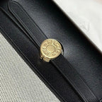 HERMES 25S MINI HERBAG 20 IN SAGE GRAY CANVAS GOLD HARDWARE