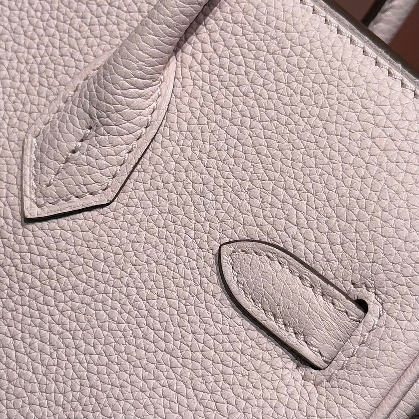 HERMES 25S MEDIUM BIRKIN 25 IN PINK BABY CALFSKIN SILVER HARDWARE