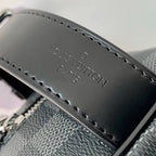 LOCKER DOPP KIT 23 IN GREY BLACK DAMIER GRAPHITE CANVAS