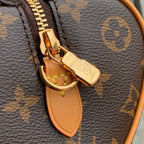 NANO SPEEDY DATING 18 Zoll braun beschichtetes Canvas goldene Hardware