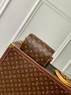 NANO SPEEDY DATING 18 Zoll braun beschichtetes Canvas goldene Hardware