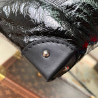 NOÉ TRUNK PM 23 IN BLACK COUSSIN SILVER HARDWARE