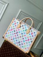 ONTHEGO MM BAG 35 IN MULTICOLOR MONOGRAM CANVAS