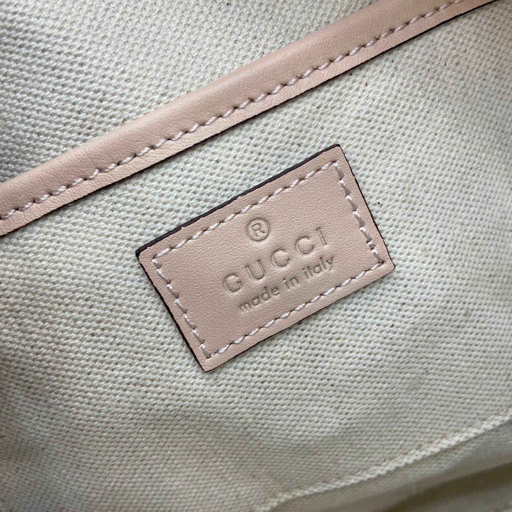 BLONDIE MINI-SCHULTERTASCHE 21 IN WEISSEM KALBSLEDER