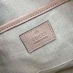 BLONDIE MINI-SCHULTERTASCHE 21 IN WEISSEM KALBSLEDER