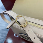 BLONDIE MINI-SCHULTERTASCHE 21 IN WEISSEM KALBSLEDER