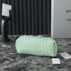 Teen Lauren 1980 mit Kette, Größe 31,5, hellgrünes Leder, goldene Hardware 