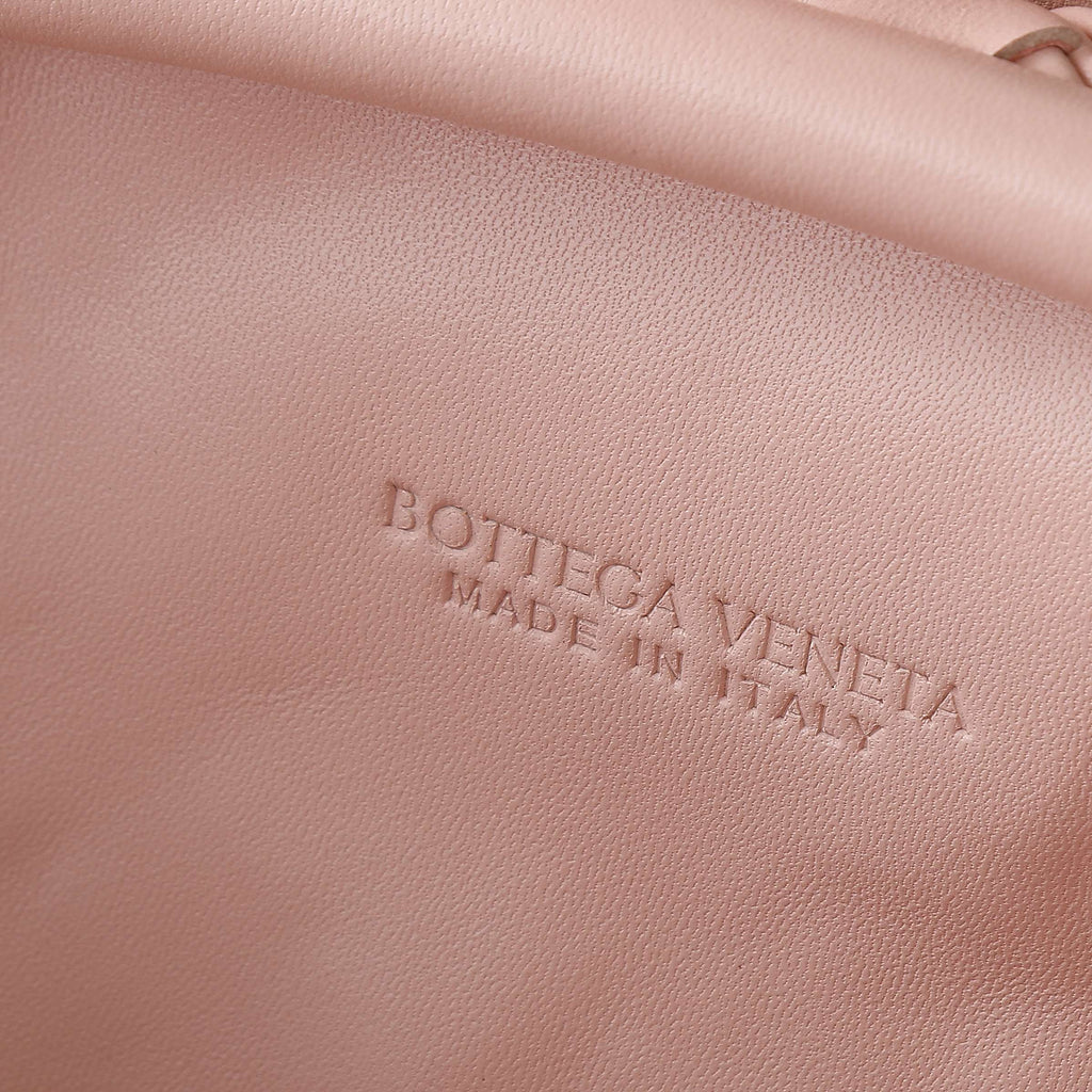 LAUREN 1980 TASCHE 31 IN MELON PINK LAMMLEDER GOLDENER TRAGERIEMEN