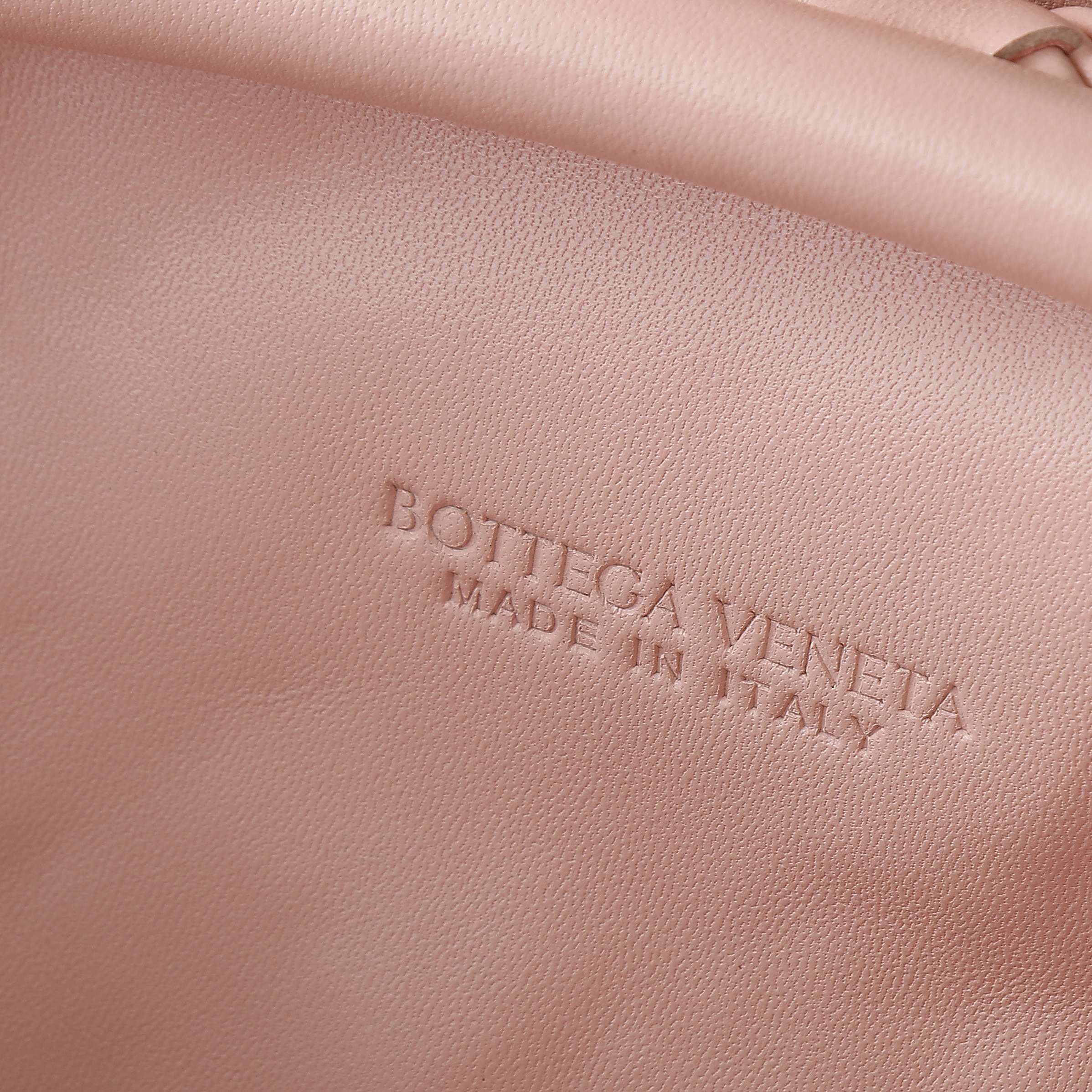 LAUREN 1980 TASCHE 31 IN MELON PINK LAMMLEDER GOLDENER TRAGERIEMEN