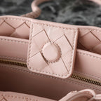 SMALL ANDIAMO 25 IN LIGHT PINK LAMBSKIN