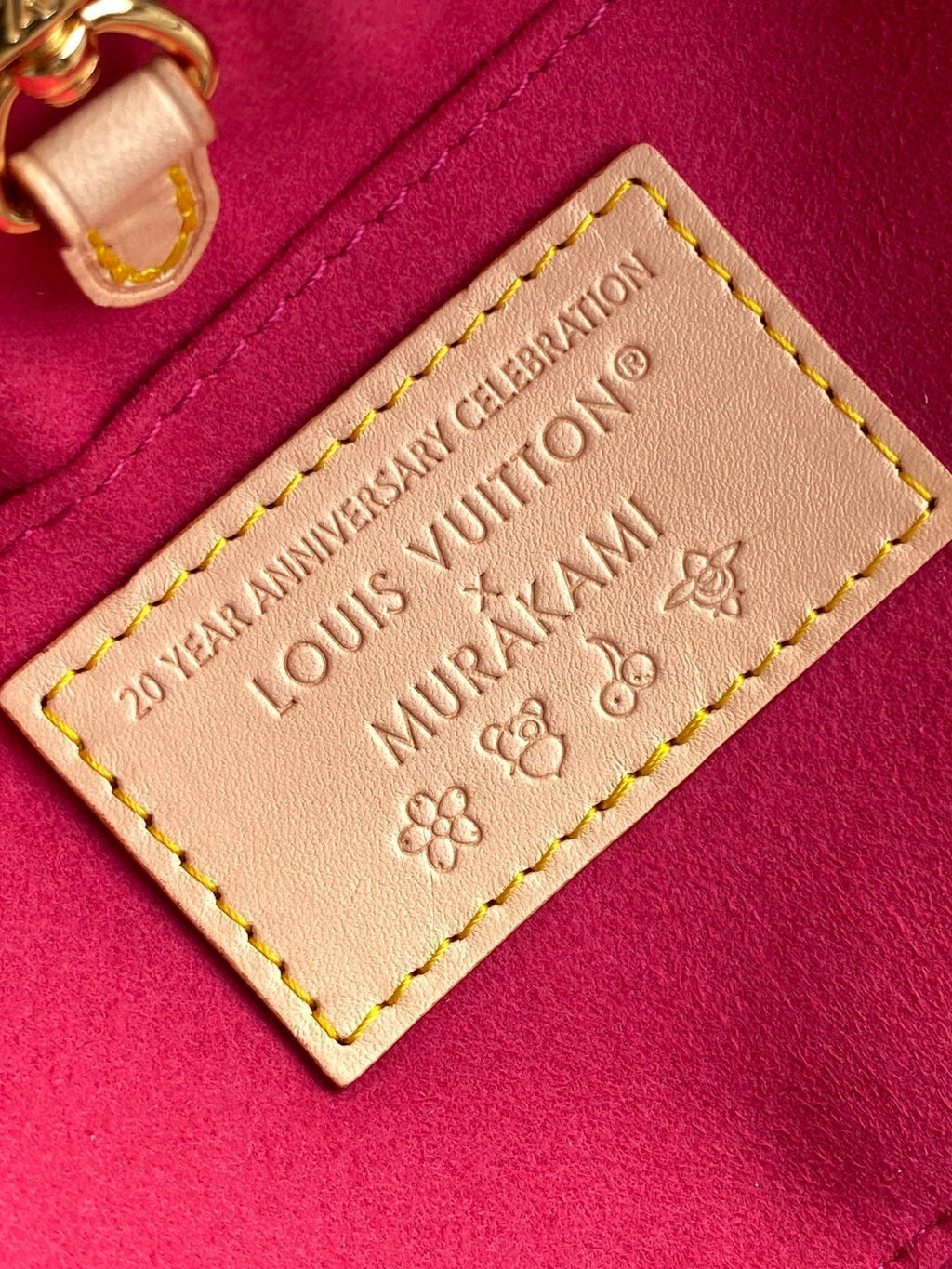 PANDA ONTHEGO TASCHE 18 IN BRAUN MONOGRAMM BESCHICHTETES CANVAS