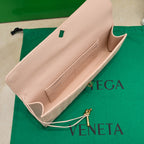 BV Lange Clutch Andiamo 31 Rosa Leder Ghw 