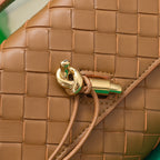 BV Lange Clutch Andiamo 31 Tan Leder Ghw 