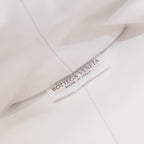 Teen Lauren 1980 mit Kette, Größe 31,5, weißes Leder, Ghw 