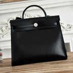 ZIP CABINE 31 BAG IN BLACK CALFSKIN