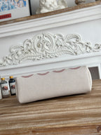 HERBAG ZIP 31 LAQUERED BAG IN OFF-WHITE MIX RED H PLUME CANVAS