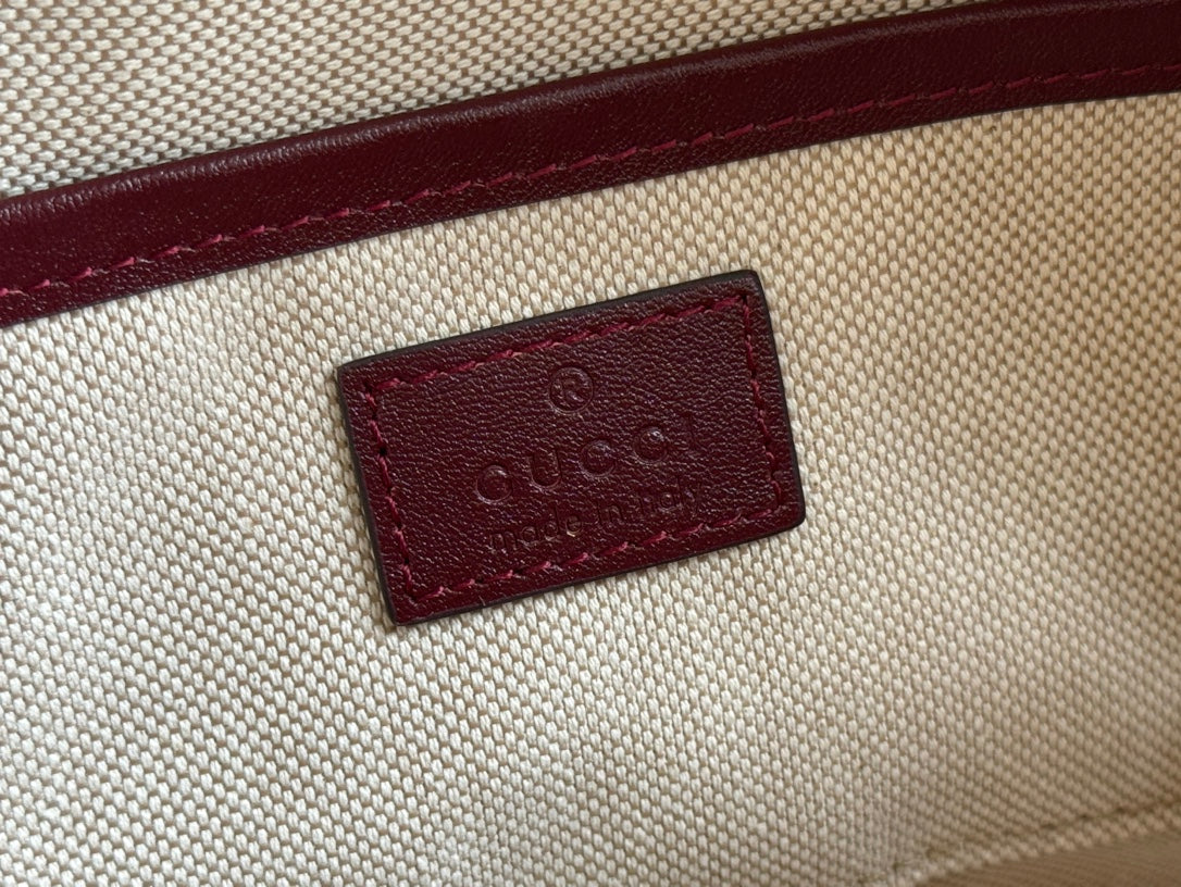 BLONDIE KLEINE SCHULTERTASCHE 21 IN ROSSO ANCORA ROTES KALBSLEDER