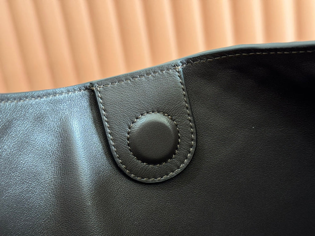 B GROSSE SCHULTERTASCHE 49 IN ROSSO ANCORA ROTES GG GEPRÄGTES WILDLEDER