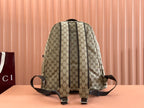 MITTELGROSSER RUCKSACK 42 IN BEIGE UND DUNKELBRAUN GG CANVAS