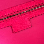 GUCCI MEDIUM BACKPACK WITH PRINT 41 PINK IN CALFSKIN