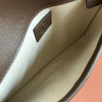 OPHIDIA Gürteltasche 24 in Beige und Dunkelbraunem Canvas