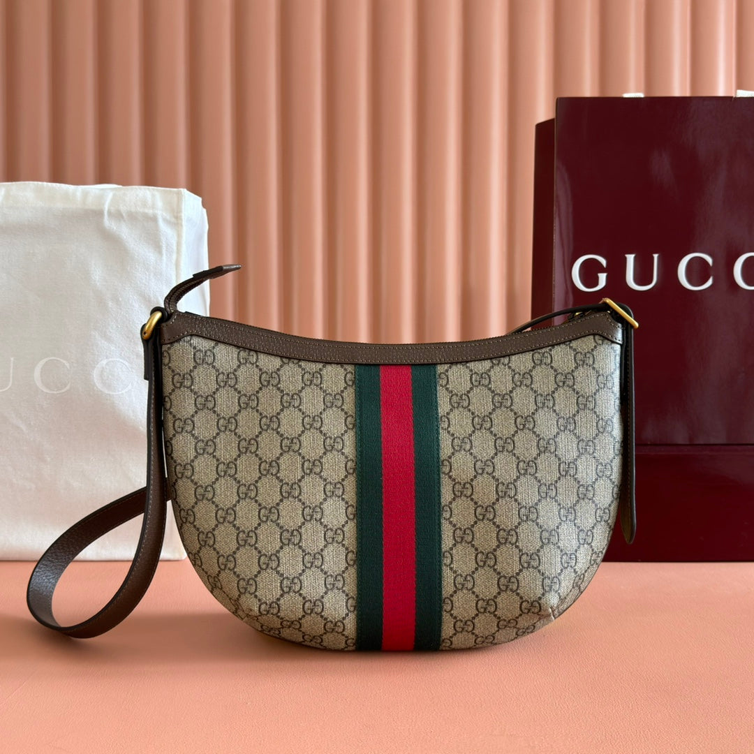 GG 25S EPILOGUE TASCHE 30 IN BEIGE UND EBONY KALBSLEDER