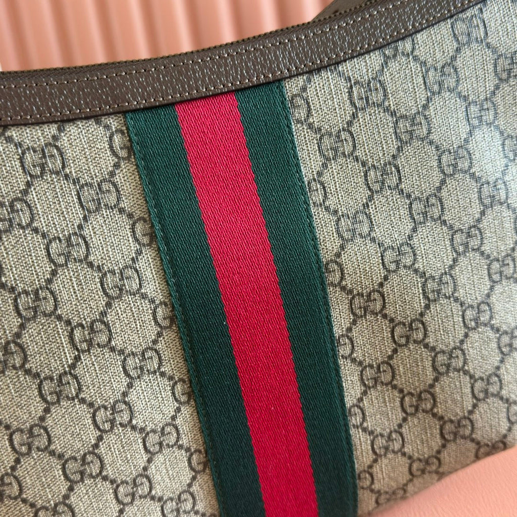 GG 25S EPILOGUE BAG 30 IN BEIGE AND EBONY CALFSKIN