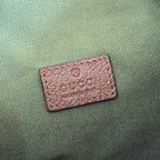 GG 25S OPHIDIA MEDIUM RUCKSACK 30 IN BEIGE UND EBONY KALBSLEDER