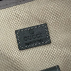 GUCCI 25S OPHIDIA MITTELGROSSER RUCKSACK 40 IN GRÜN-GRAUEM KALBSLEDER