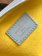 MINI BUMBAG 17 IN SKY YELLOW MONOGRAM CALFSKIN GOLD HARDWARE