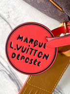 POCHETTE ACCESSOIRE XL 28 IN BROWN MONOGRAM DUST CANVAS