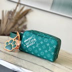 LOCKER DOPP KIT 28 AUS GRÜNEM MONOGRAM HERITAGE CANVAS