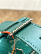 LOCKER DOPP KIT 28 AUS GRÜNEM MONOGRAM HERITAGE CANVAS