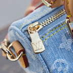 NANO SPEEDY 16 IN HELLBLAUEM MONOGRAMM-DENIM