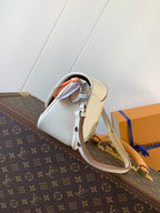 BUCI Tasche 24 Zoll Quarz Weiß Epi-Narbenleder