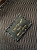 ALMA BE TASCHE 27 IN BRAUNEM MONOGRAMM-CANVAS UND RINDLEDER