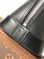 ALMA BB Tasche 23 Zoll, schwarz genarbtes Epi-Rindsleder