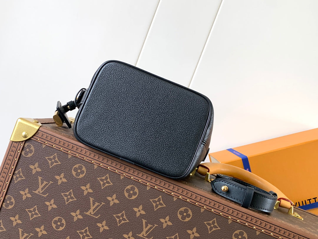 ALL IN BB BAG 18 IN SCHWARZ GEPRÄGTES RINDLEDER